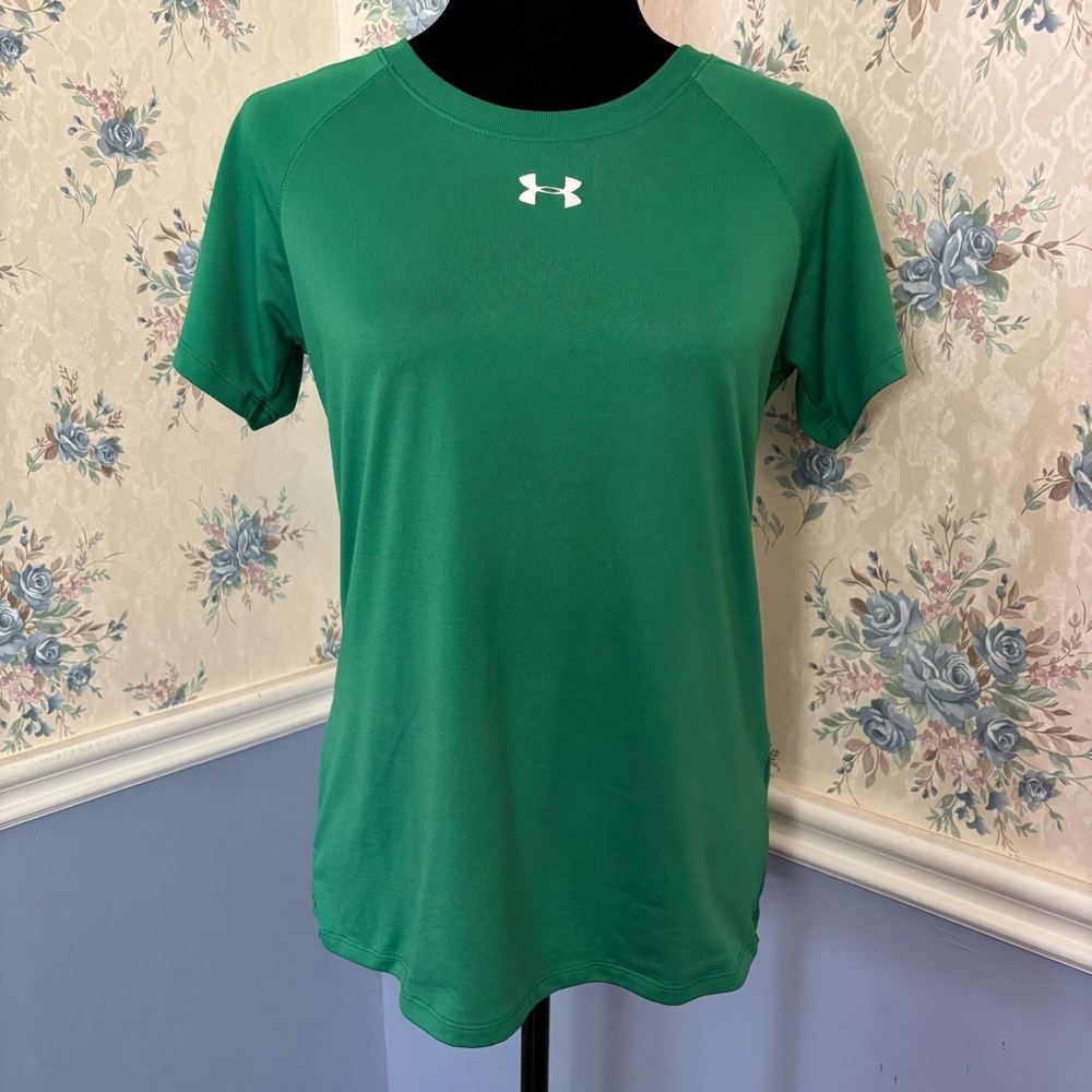 Under Armour Green Short Sleeve T-Shirt, Size S